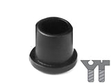 ROUND PLASTIC BUSH (BLACK)