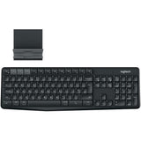 Logitech Bluetooth Multi-Device Keyboard and Stand K375S - Obbo.SG