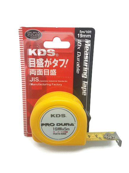 KDS Pro Dura Double Sided Measuring Tape 5.0m - Obbo.SG