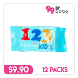 Kids Baby Wipes - 12 Packs - 80 Sheets each