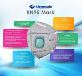 KN95 5-Ply Face Mask w/Exhalation Valve - Obbo.SG