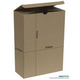 Recycled Cardboard Kraft Box 115 x 245 x 345mm Bundle of 10 G-01