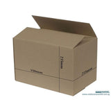 Recycled Cradboard Kraft Box 350 x 235 x 235mm Bundle of 10 G-06