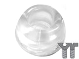 RUBBER STOPPER CLEAR - ROUND