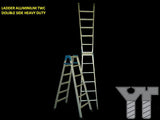 LADDER ALUMINIUM TWC DOUBLE SIDE 5 STEPS X 5 STEPS - HEAVY DUTY