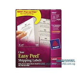 Avery Clear Transparent Labels 2 x 41.25 Inch 5663
