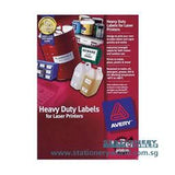 Avery Laser Heavy Duty White Labels 209 x 294mm L7067-25