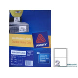 Avery Laser Heavy Duty White Labels A5 L7068-25