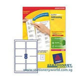 Avery Parcel White Labels 99.1 x 67.7mm L7165 -100 - Obbo.SG
