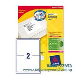 Avery Shipping White Labels 199.6 x 143.5mm L7168 -100