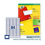 Avery Slide White Labels 46 x 11.1mm L7656-100