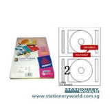 Avery Laser CD Disk Labels L7660-100 - Obbo.SG