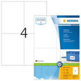 HERMA Premium White Labels 105 x 148.5mm 4676 - Obbo.SG