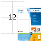 HERMA Premium White Labels 105 x 48mm 4457 - Obbo.SG