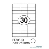 Print-it Laser White Labels 70 x 29.7mm PI-30310