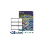 Unistat 3 in 1 Laser White Labels 70 x 25.4mm U4455 - Obbo.SG