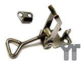 ADJUSTABLE DRAW LATCH WITH EAR LOCK