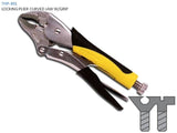 LOCKING PLIER CURVED JAW W/GRIP 10