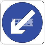 KEEP LEFT (LTA/RD/SD99/TFM2/23_ALU) - Obbo.SG