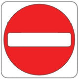 NO ENTRY (LTA/RD/SD99/TFP1/41_ALU) - Obbo.SG
