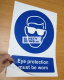 Eye Protection Must Be Worn (M001B_VNL) - Obbo.SG