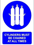 Cylinders Must Be Chained At All Times (M010_PVC) - Obbo.SG
