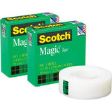 3M 810 Magic Tape 18mm x 32M (3/4 Inch x 36 Yards) - Obbo.SG