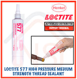 LOCTITE 577 High Pressure Thread Sealant 50ml Prevents Leakage of Gas and Liquid
