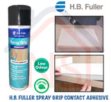 HB Fuller Spray Grip Permanent Contact Adhesive Spray 500ml/ Heavy Duty Spray Glue - Obbo.SG