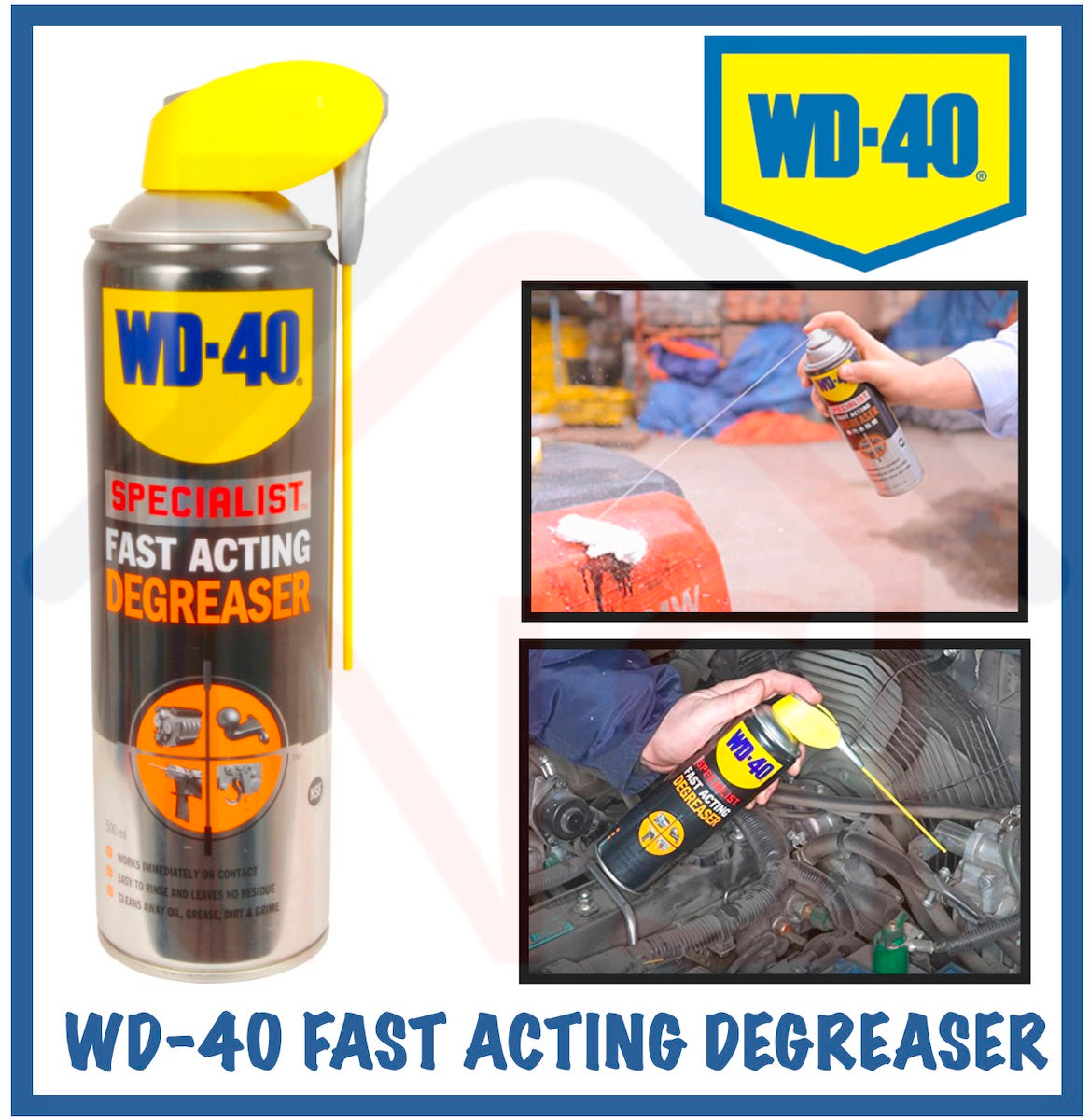 WD-40 Degreaser 500ml, Grey