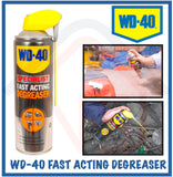 WD-40 Specialist Fast Acting Degreaser 450ml / Solvent Base Oil and Grease Remover Cleaner