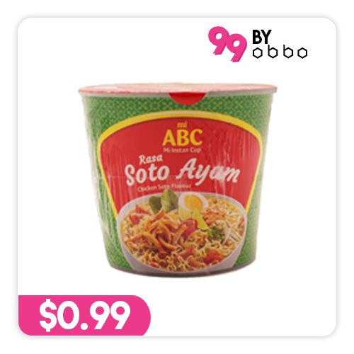 Mi ABC Cup - Soto Ayam - 60g - Obbo.SG