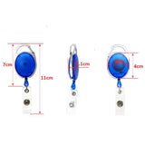 Carabiner with Retractable Badge Reel