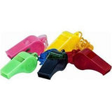 Plastic Whistle with Lanyard