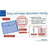 Plus Expanding Clear Envelope FL-121CH-E - Obbo.SG