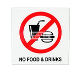 No Food & Drinks (P001_ACR) - Obbo.SG