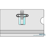 Suremark Name Badge Pack of 50 SQ-9018