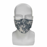 Reusable Adult Mask [ Navy ] with filter pocket - Obbo.SG