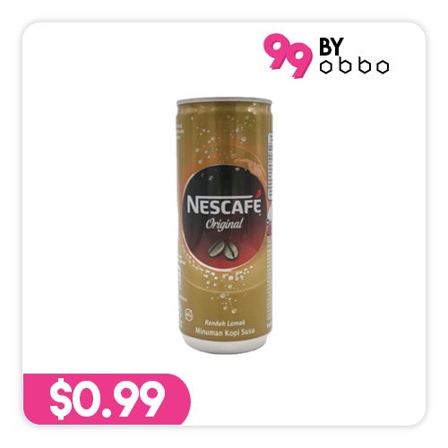 Nescafe Milk Coffee Original Can - 240ml - Obbo.SG