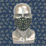 Reusable Kids Mask [ Turtle ] with filter pocket - Obbo.SG