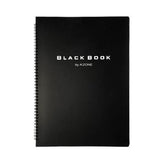 A'Zone Black Notebook B4
