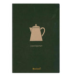 Coffee Notebook A5 Pack of 8 R32K38-1108