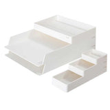 Deli Desk Organizer Set White NS001 - Obbo.SG