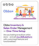 Obbo Inventory & Sales Order Management — One-time Setup - Obbo.SG