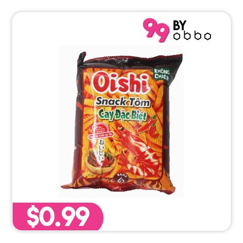 Oishi Prawn Cracker - Special Spicy - 40g - Obbo.SG