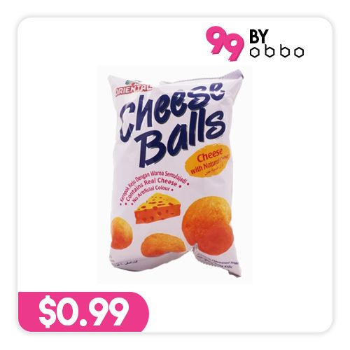 Oriental Cheese Balls Snack - 60g - Obbo.SG