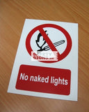 No Naked Lights (P031_PVC) - Obbo.SG