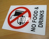 No Food & Drinks (P035_ACR) - Obbo.SG