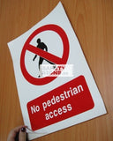 No Pedestrian Access (P041_VNL) - Obbo.SG