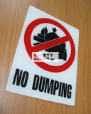 No Dumping (P065_ACR) - Obbo.SG